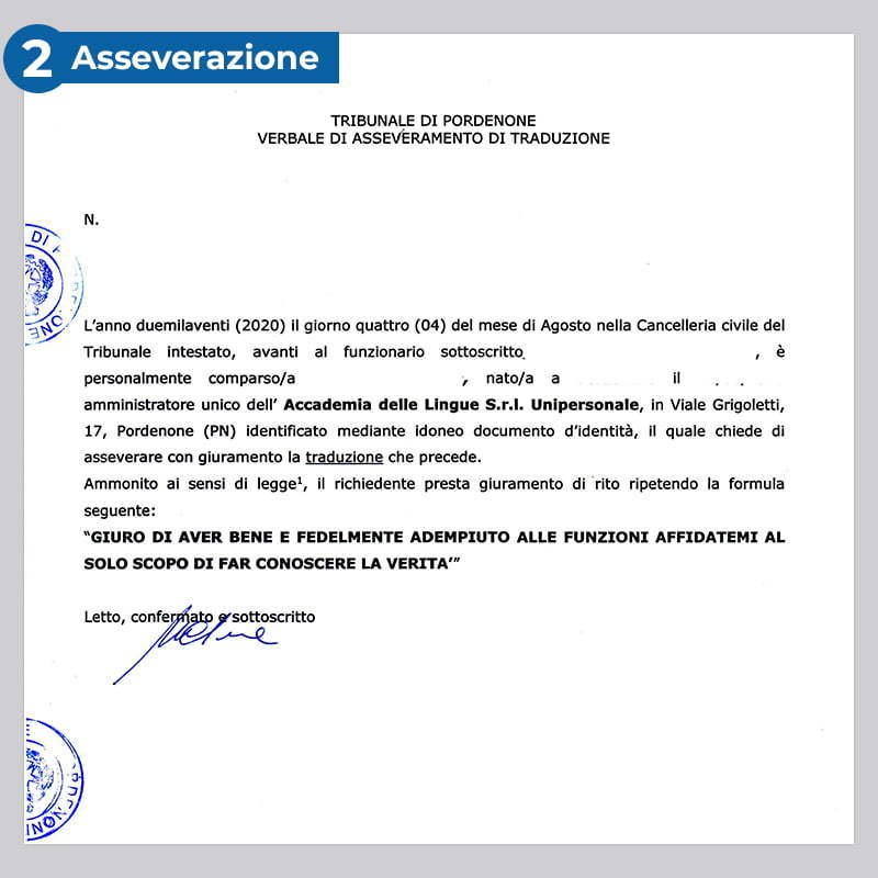 Documento Asseverato